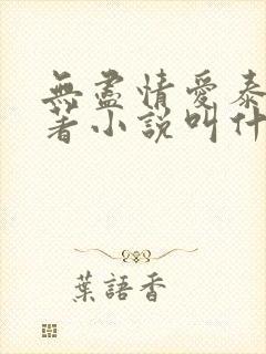 无尽情爱泰剧原著小说叫什么名字