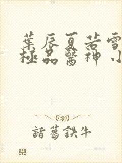 叶辰夏若雪都市极品医神 小说封面