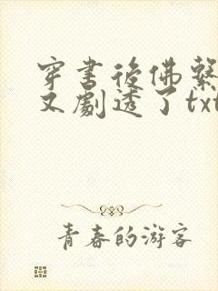 穿书后佛系贵妃又剧透了txt