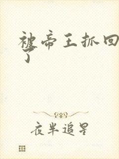 被帝王抓回囚禁了