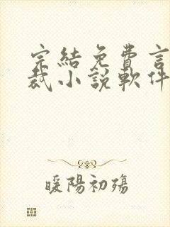 完结免费言情总裁小说软件