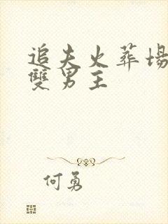 追夫火葬场的文双男主