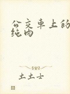 公交车上的h文纯肉