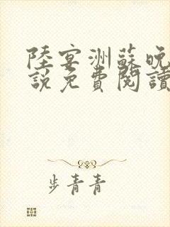 陆宴洲苏晚星小说免费阅读最新章节封面