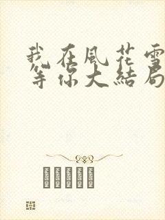 我在风花雪月里等你大结局