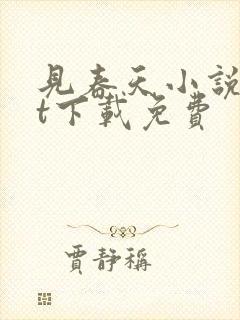 见春天小说txt下载免费封面