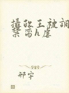 摄政王被调教成禁脔h虐封面