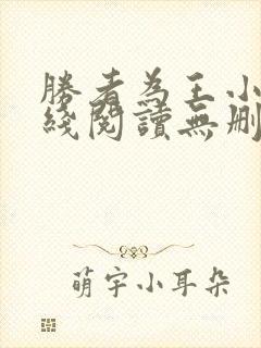 胜者为王小说在线阅读无删减