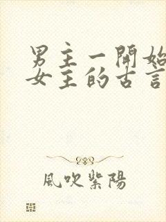 男主一开始想杀女主的古言封面