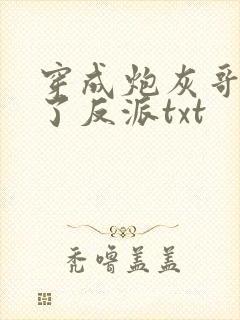 穿成炮灰哥儿嫁了反派txt