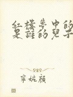 红楼梦中的贾芸是谁的儿子