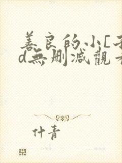 善良的小[子hd无删减观看韩国