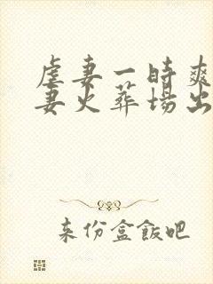 虐妻一时爽 追妻火葬场出自哪里封面