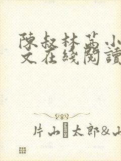 陈叔林茜小说全文在线阅读