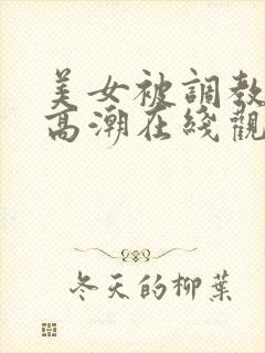 美女被调教喷水高潮在线观看网站