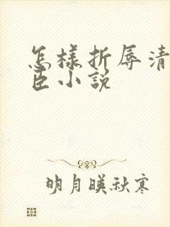 怎样折辱清冷权臣小说