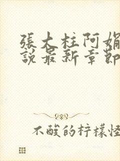 张大柱阿娟的小说最新章节更新日期