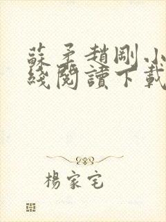 苏柔赵刚小说在线阅读下载封面