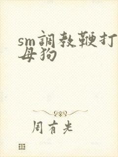 sm调教鞭打骚母狗