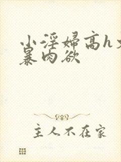 小淫妇高h文黄暴肉欲