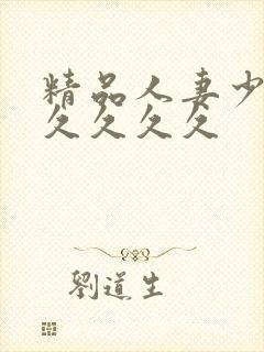 精品人妻少妇久久久久久