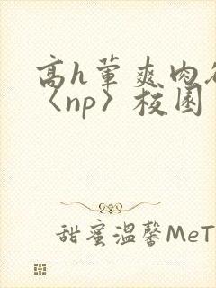 高h荤爽肉欲文〈np〉校园