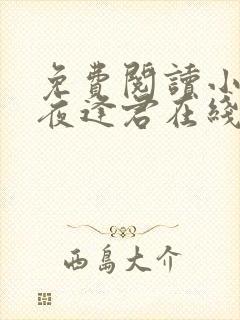 免费阅读小说此夜逢君在线阅读全文