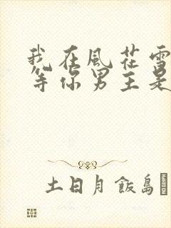 我在风花雪月里等你男主是谁