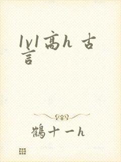 1v1高h 古言