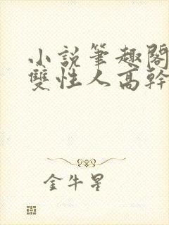 小说笔趣阁双男双性人高干