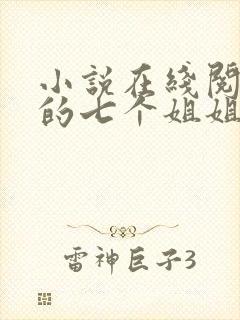 小说在线阅读我的七个姐姐扶弟魔封面