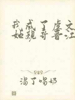 我成了虐文女主她亲哥晋江封面