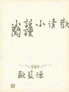 小说小清欢在线阅读封面