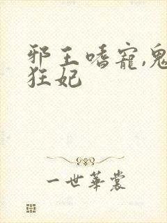 邪王嗜宠,鬼医狂妃