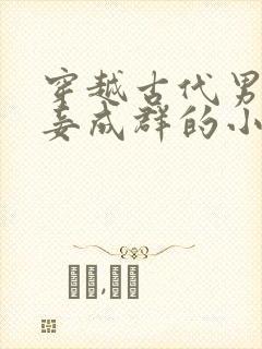 穿越古代男主妻妾成群的小说