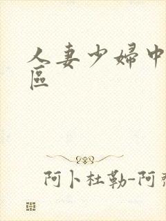 人妻少妇中出一区