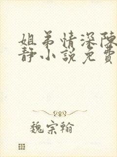 姐弟情深陈力陈静小说免费阅读封面