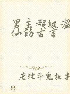 男主超级温柔谪仙的古言封面