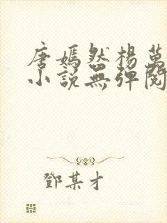 唐嫣然杨万里的小说无弹阅读