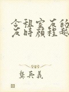 合租室友的男朋友时颜程越安