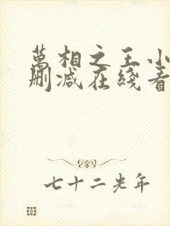 万相之王小说未删减在线看