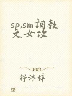 sp,sm调教文女攻封面
