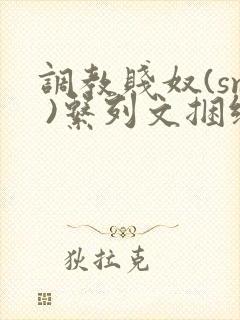 调教贱奴(sm )系列文捆绑