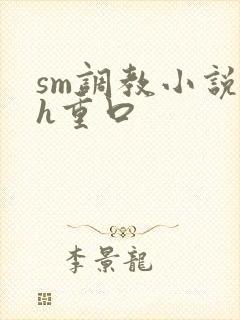 sm调教小说高h重口