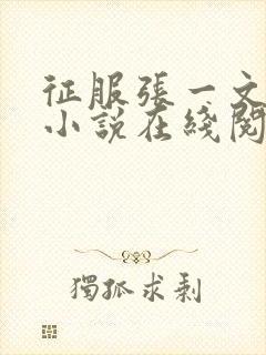 征服张一文主角小说在线阅读最新章节