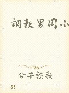 调教男同小说封面