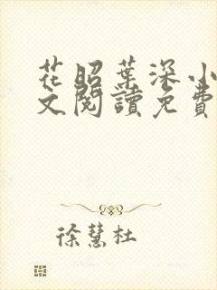 花昭叶深小说全文阅读免费