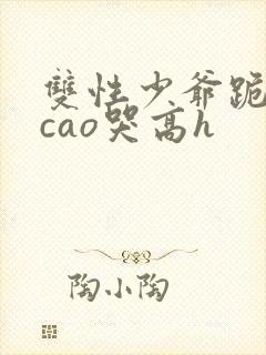 双性少爷跪趴被cao哭高h