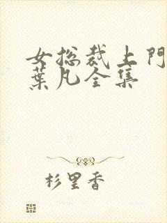 女总裁上门女婿叶凡全集封面