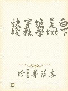 快穿绝美白莲在线教学txt下载